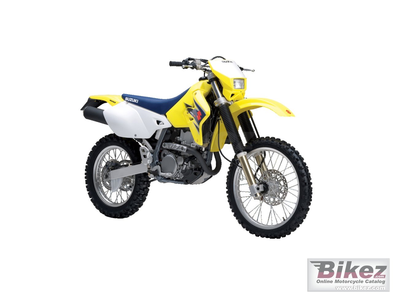 Big Suzuki dr-z400e picture and wallpaper from Bikez.com